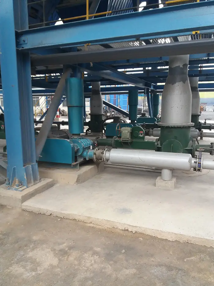 硅铁粉气力输送