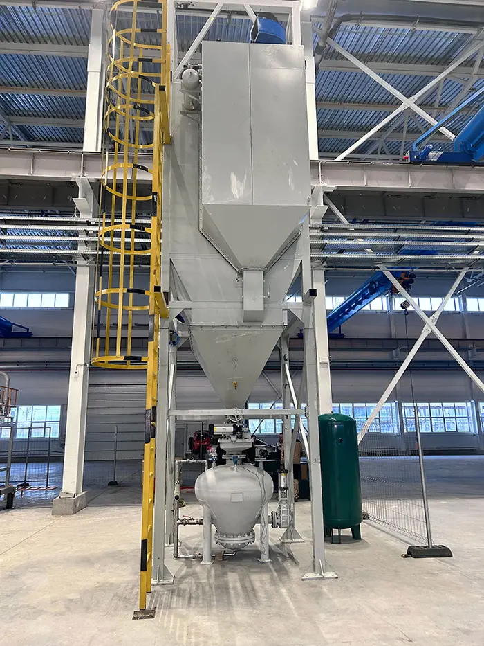 锂电池气力输送